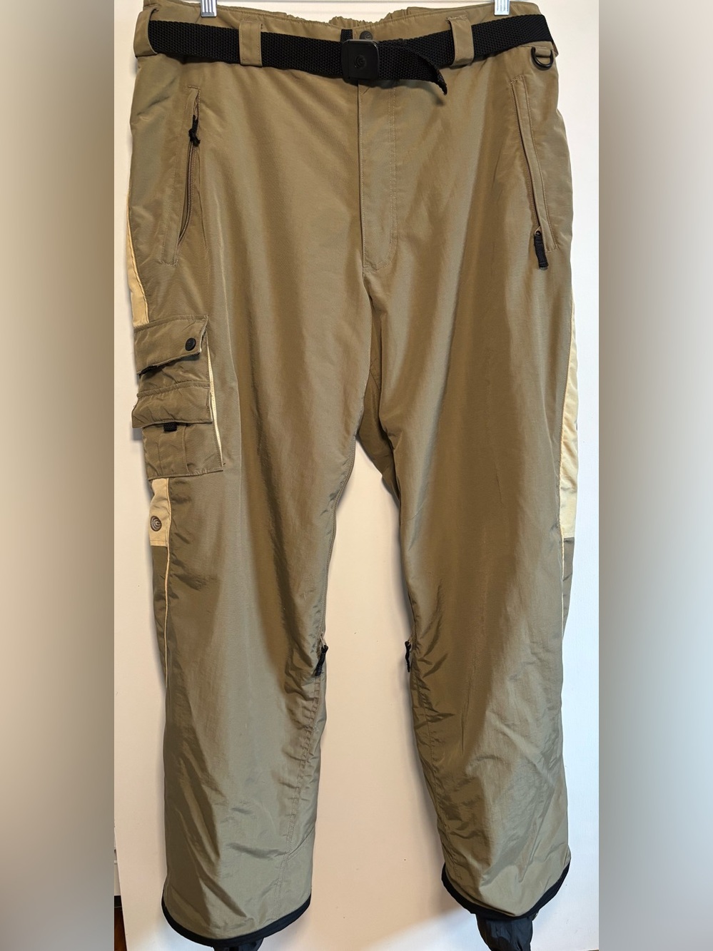 Columbia Men's Khaki Olive Snow Pants | Size XL | Ski / Snowboard